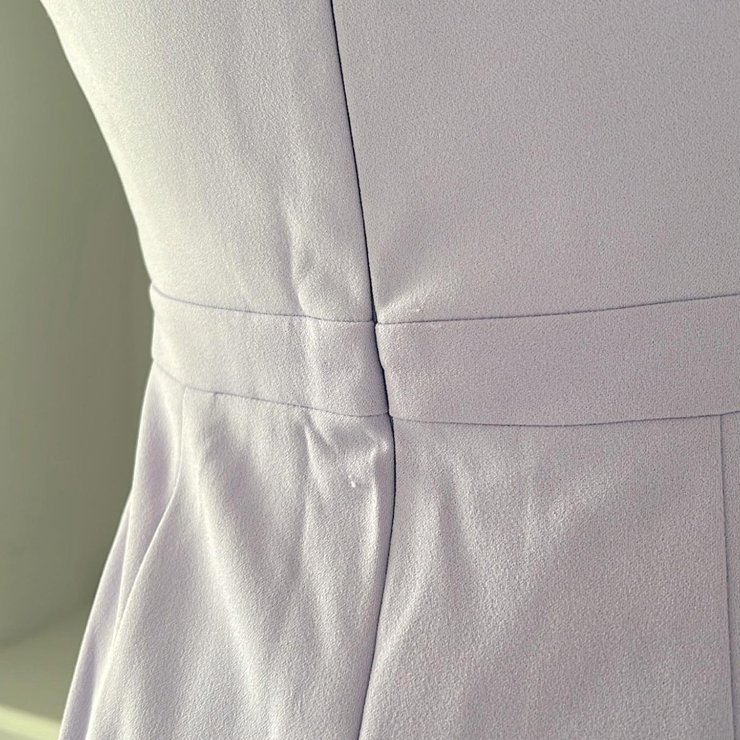XSCAPE Lilac Ruffled Off-the-Shoulder Dress, Petite Size 10 New w/Tag $259