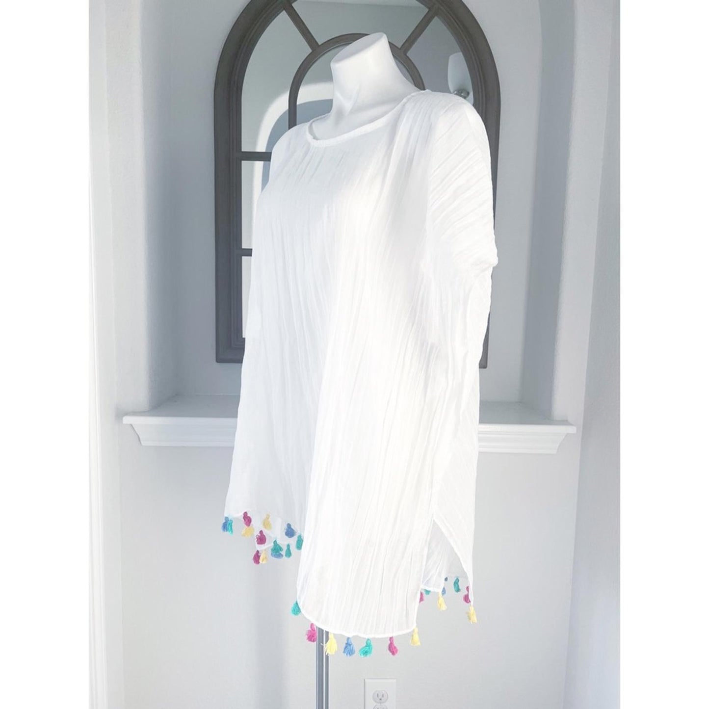 Nordstrom Swim Coverup with Tassles, One Size