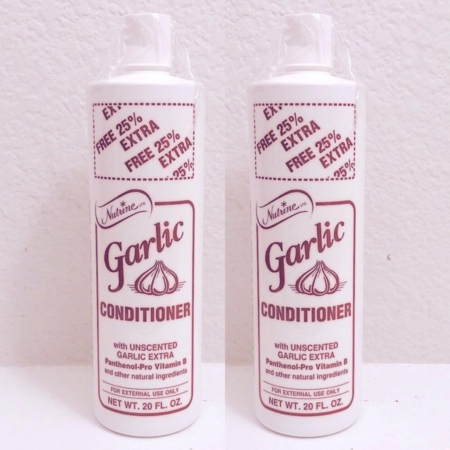 x2 Nutrine Garlic Hair Conditioner, 20 fl. oz/Each