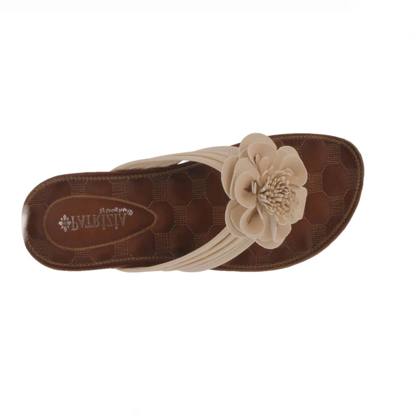 Patrizia Cattara Sandals in Beige/Brown Size 36 (5.5-6) New in Box