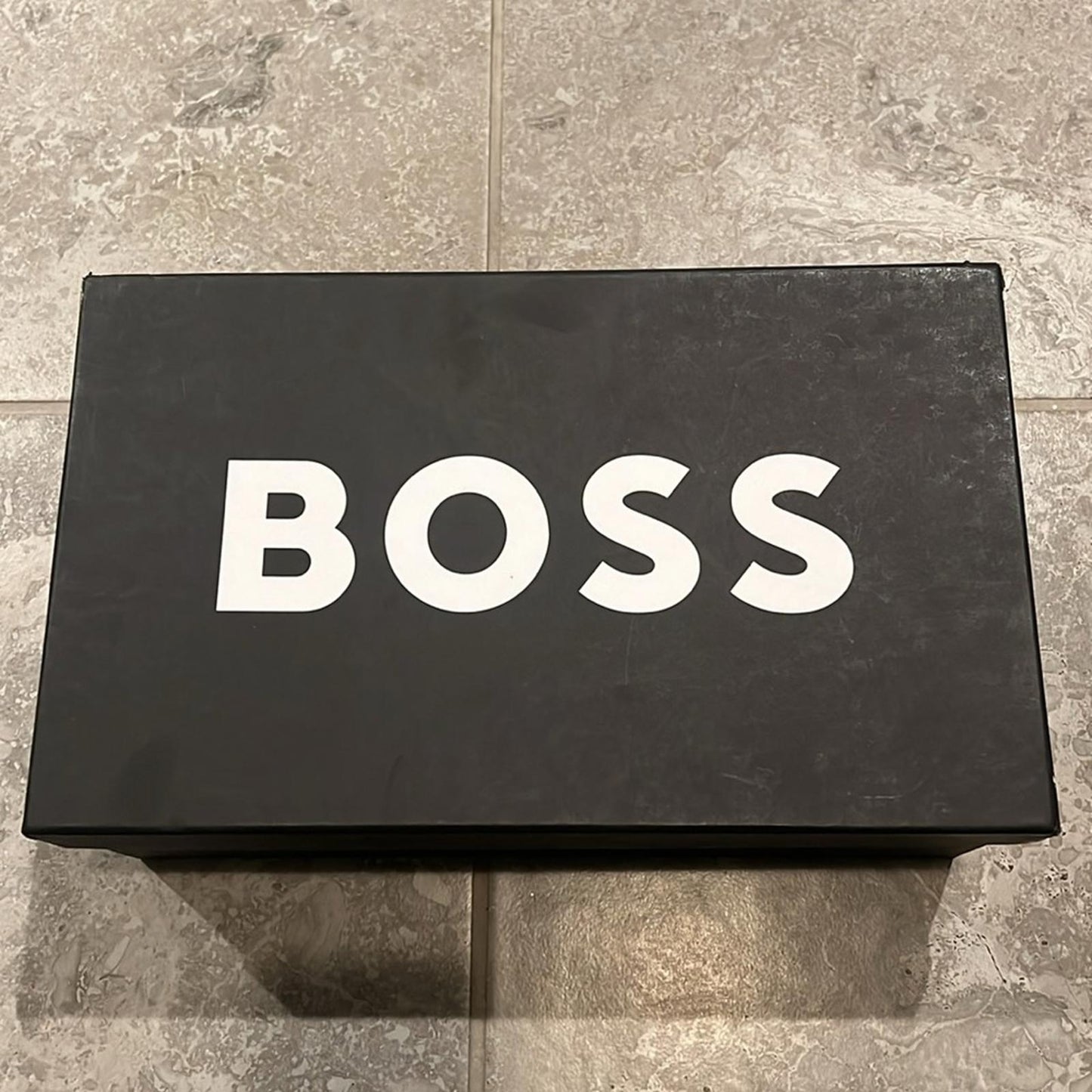 BOSS Kurt Low Top Sneakers Medium Grey Size EU 45, US 12 New in Box Retail $199