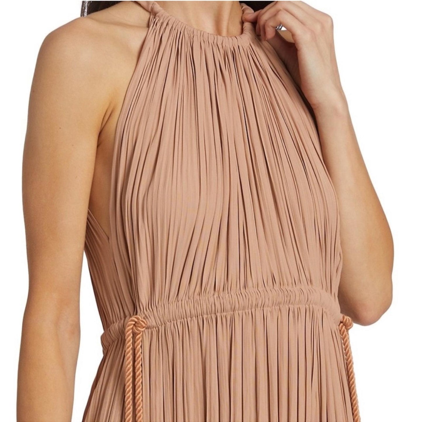 A.L.C. Ella Pleated Midi Dress, REVOLVE Size 2 New w/Tag Retail $695