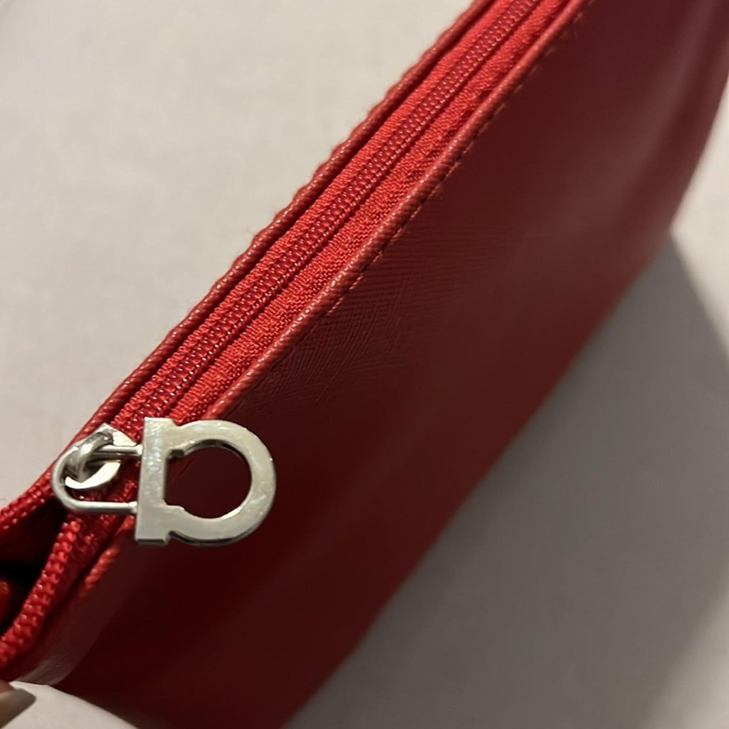 NEW Salvatore Ferragamo Cosmetic Pouch + Travel Size Lotion + Lip Balm + Extras