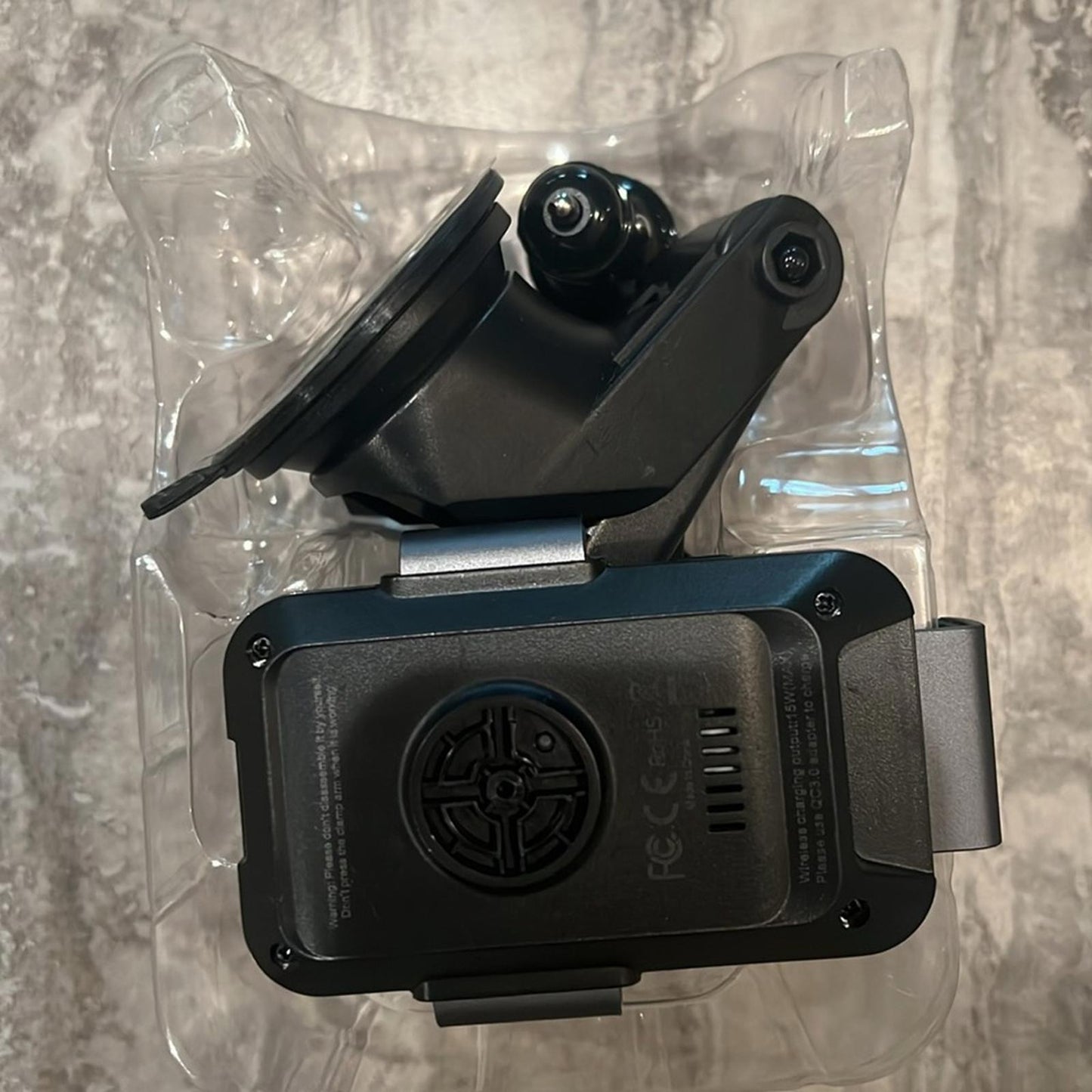 Bracketron PwrUp Qi Automatic Dash / Window / Vent Mount for Most Cell Phones