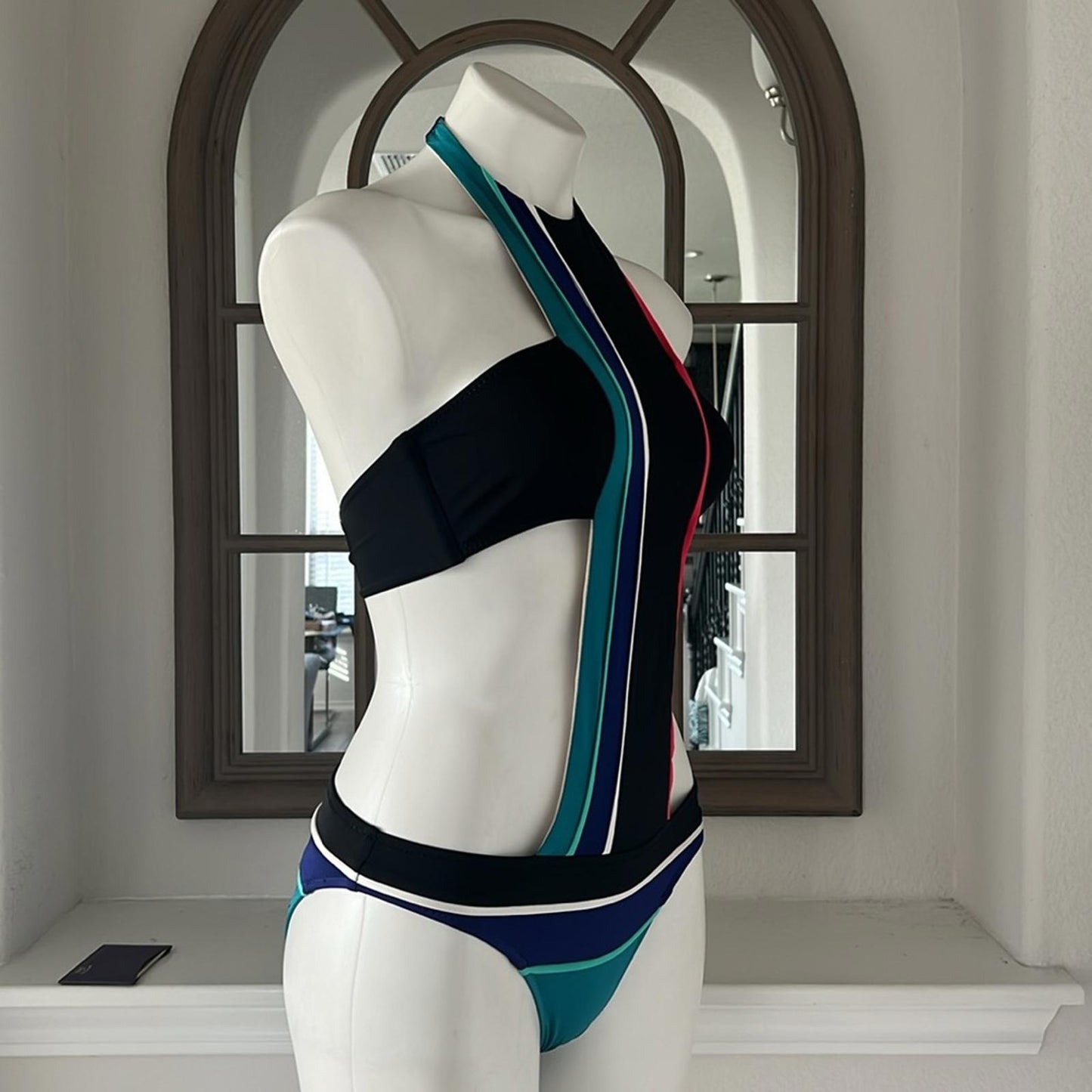 BCBGMaxaZria Cut-Out One Piece Swimsuit, New w/Tag