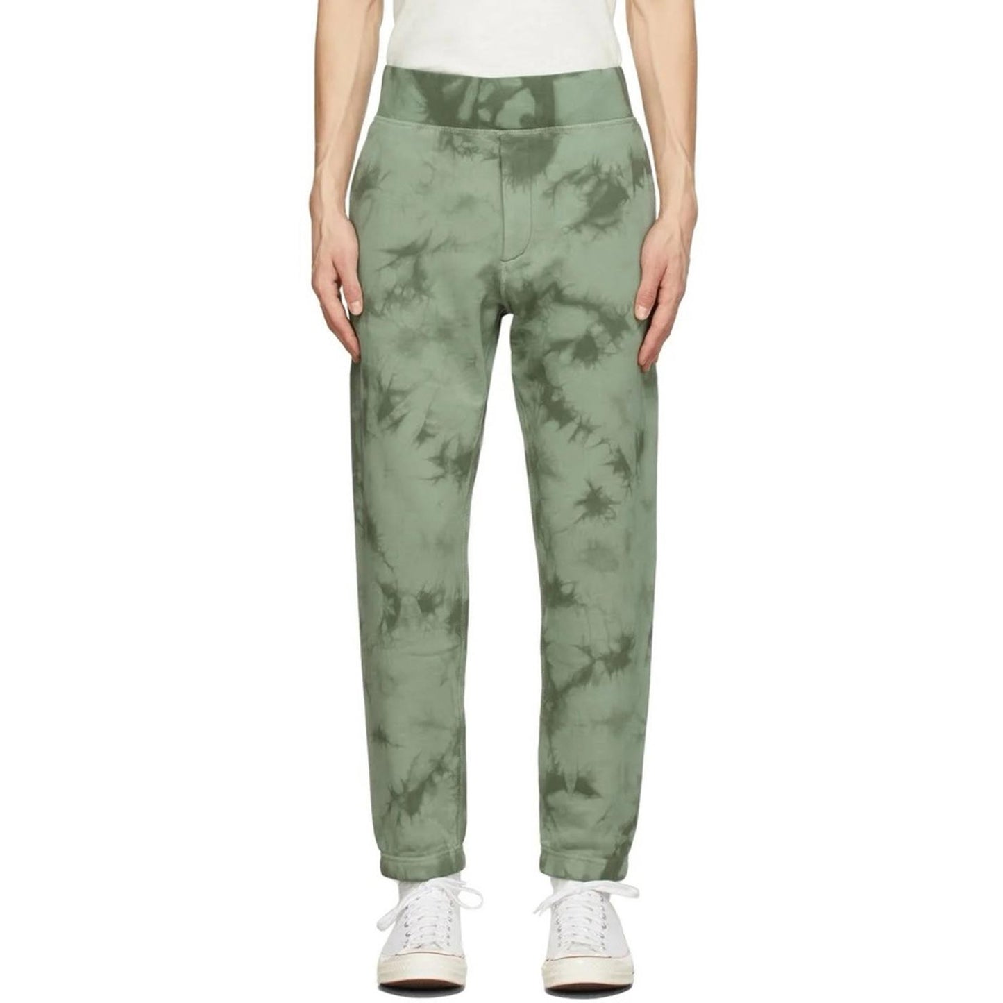 Rag & Bone Prospect Jogger City Tie Dye Sweatpants in Leaf Green Size XL $225
