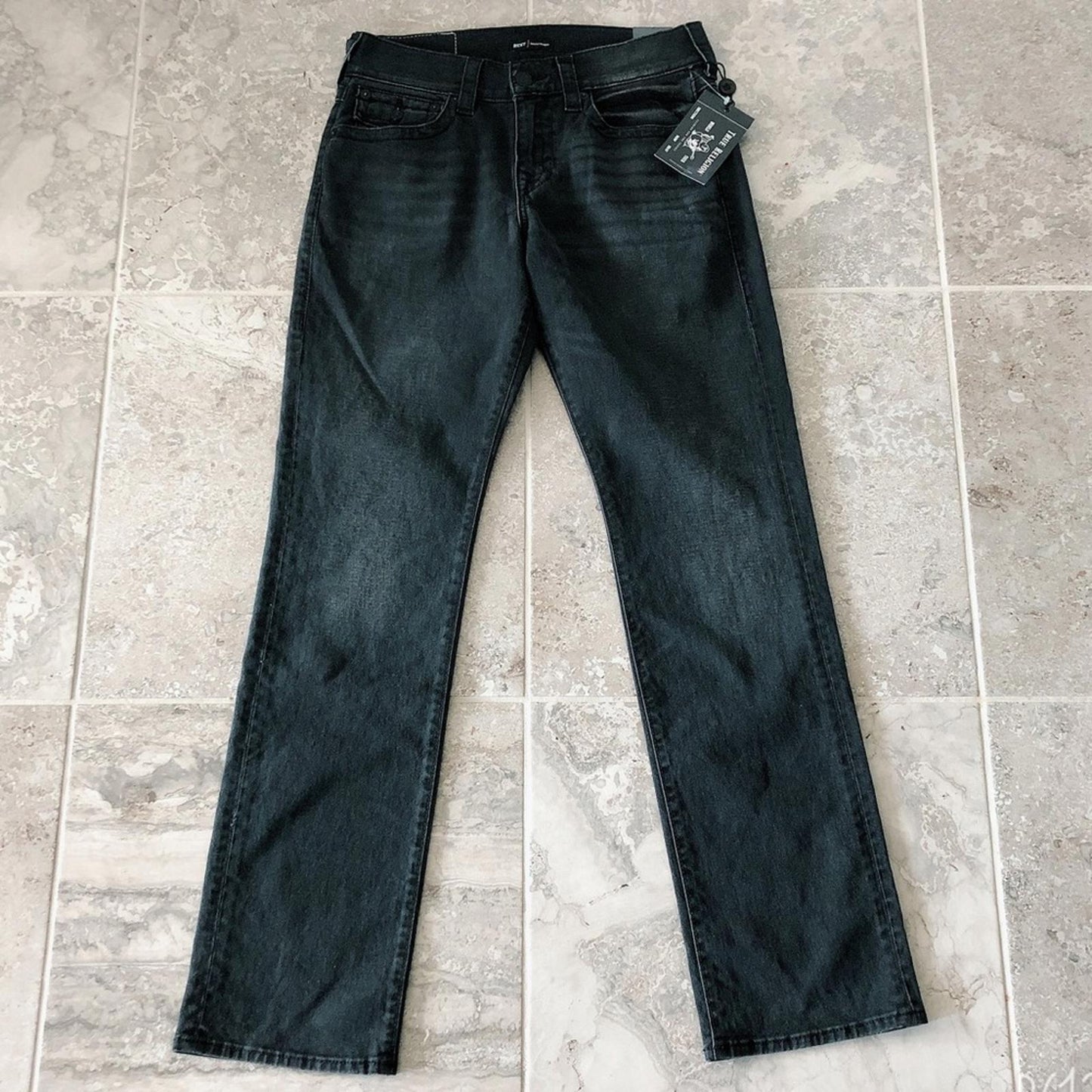 NEW True Religion Men’s Ricky Straight Leg Jeans, Size 30 New w/Tag Retail $159