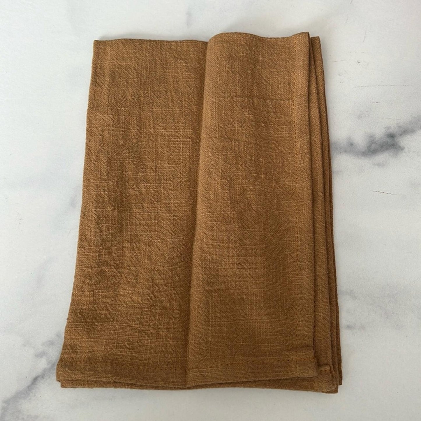 Amal Tan Linen Napkins Set of 4, Measures 12”x16” NEW