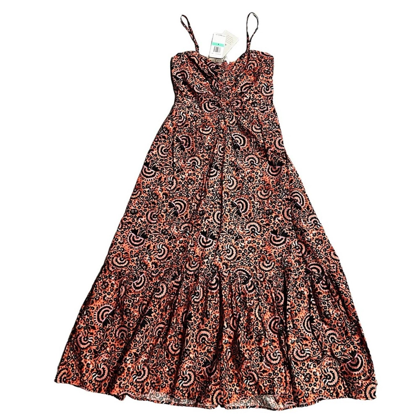 A.L.C. Lilah Printed Midi Dress, Revolve Size 8 New w/Tag Retail $495