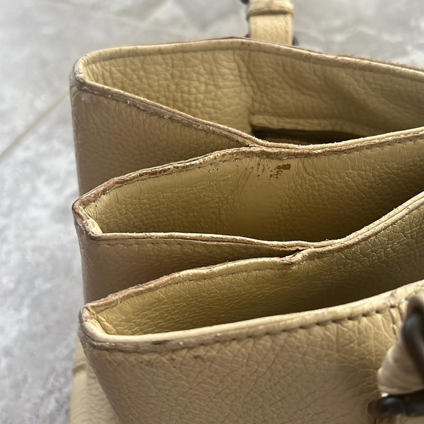 Bottega Veneta Roma Triple-Compartment Pebbled Leather Tote Bag, Retail $3,450