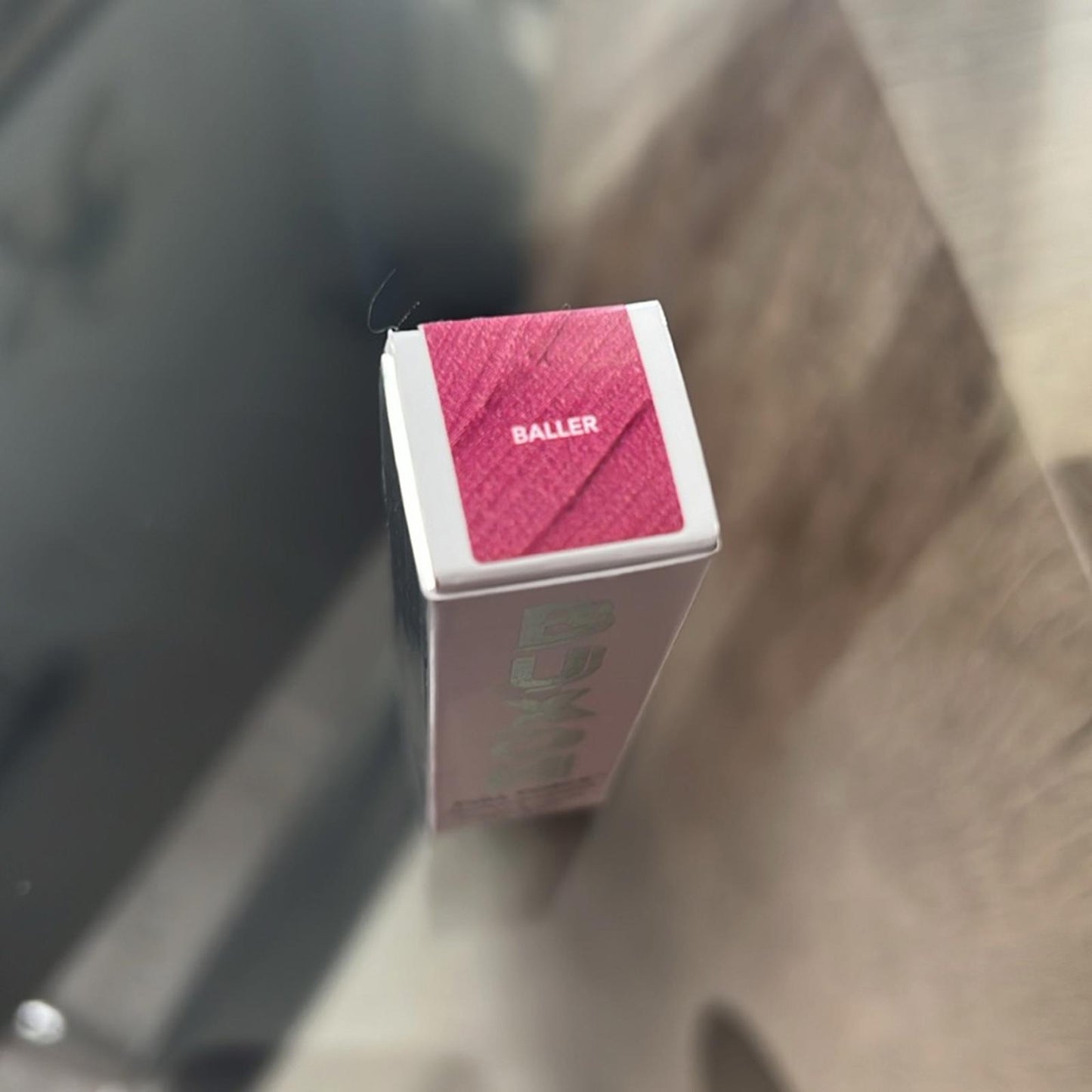 BUXOM Full Force Plumping Lipstick, Baller/True Red, 0.12 oz New in Box