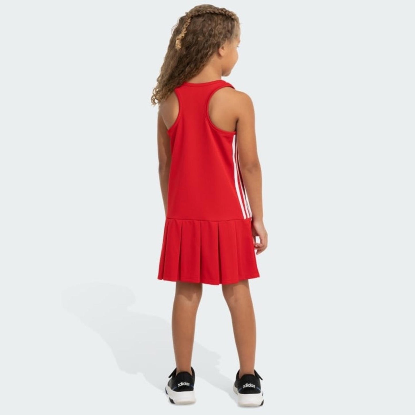 adidas Sleeveless Tennis Dress in Red, Little Girl’s Size 5 New w/Tag