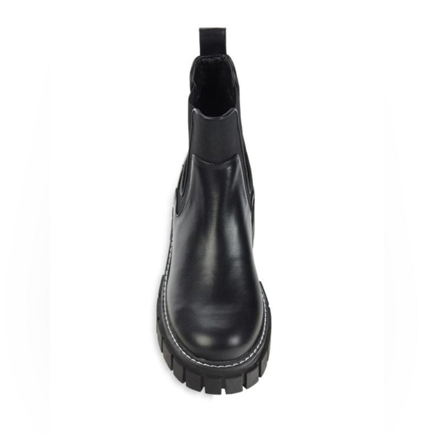 NEW BCBG Women's Ulysa Lug Sole Chelsea Booties, Size 5.5M / 35.5M New w/o Box $