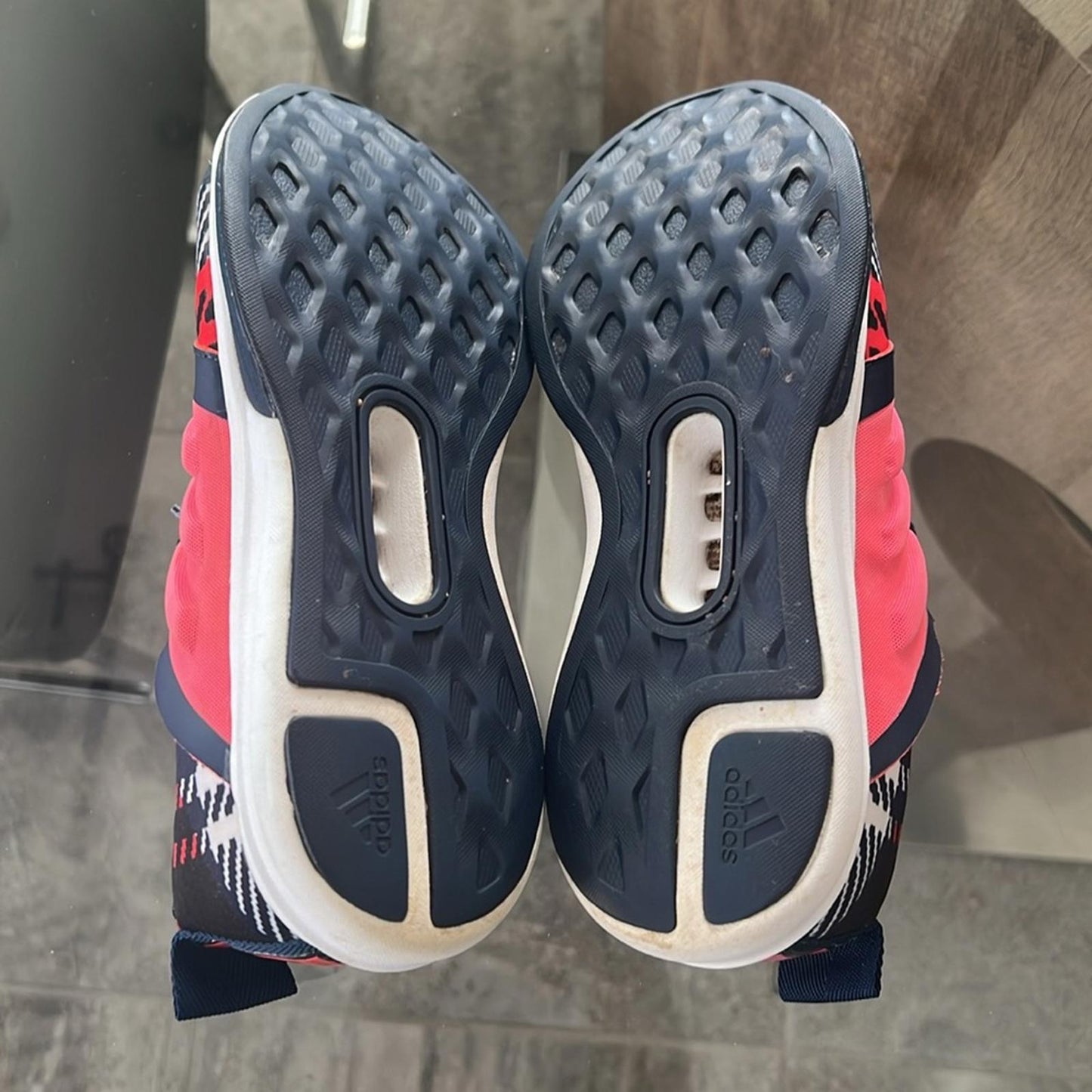 Adidas Stellasport Yvori Navy Sneakers, Size 6 EXCELLENT!
