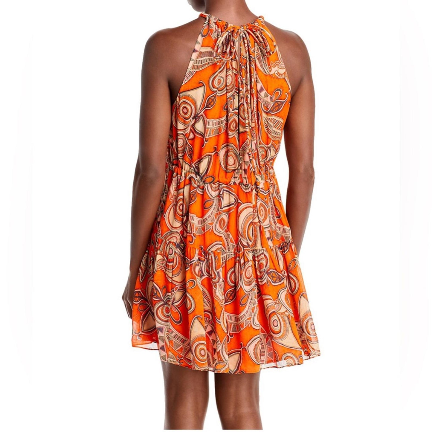 A.L.C. Bella Silk Halter Dress, Revolve Size 12 New w/Tag Retail $495