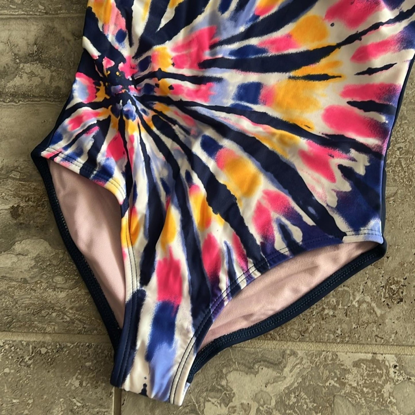 Angel Beach Girls One Piece Swimsuit w/UV Protection IPF 50+ Size 8 New w/Tag