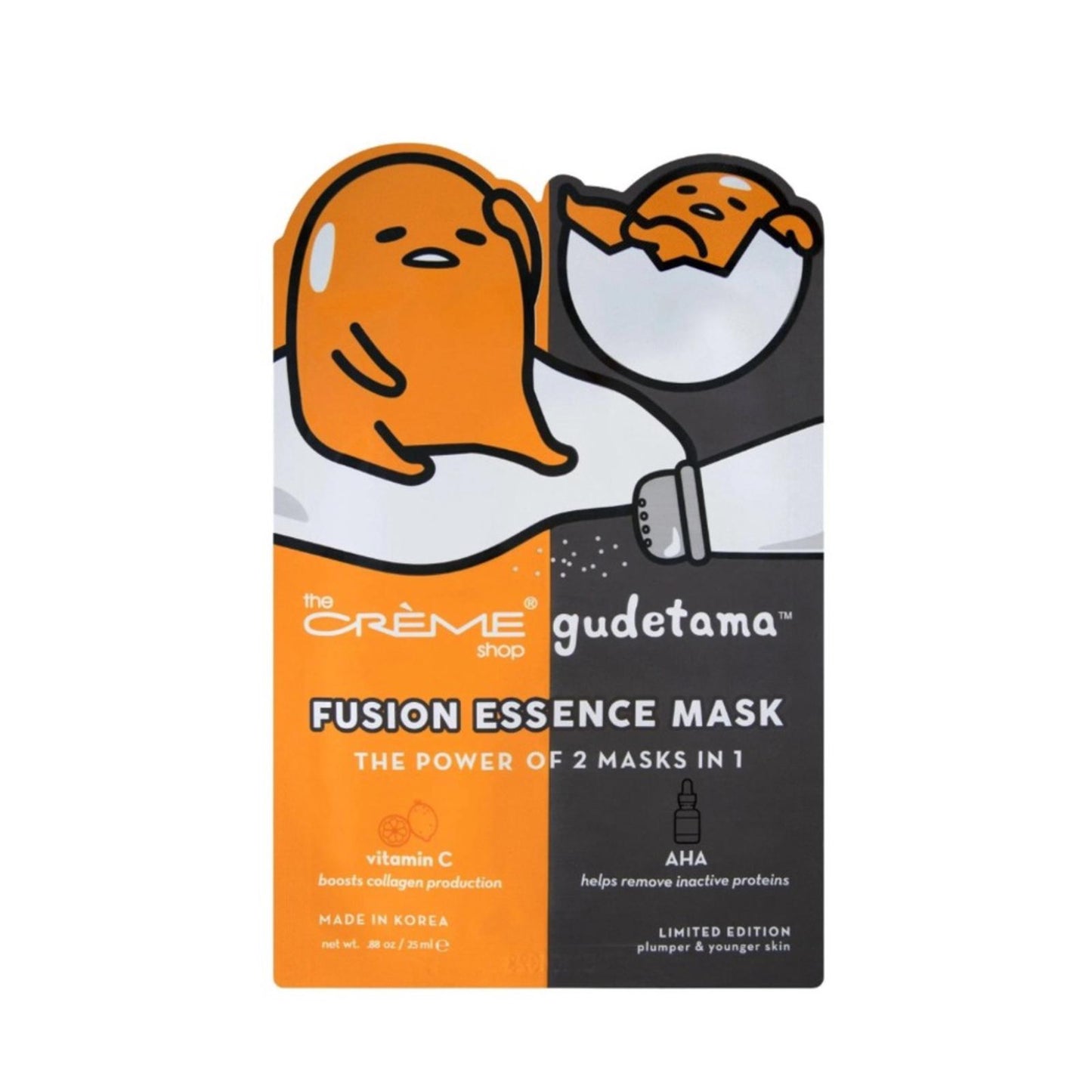 X2 The Crème Shop Fusion Essence Masks: Vitamin C + AHA & Collagen + Watermelon