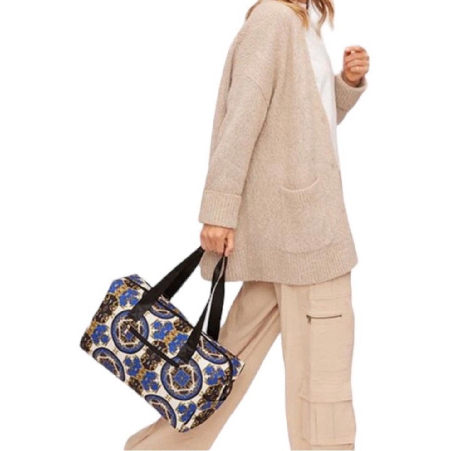 Alice + Olivia Duffle Bag, Regal Romance with Pockets, Sac de Sports New w/Tag