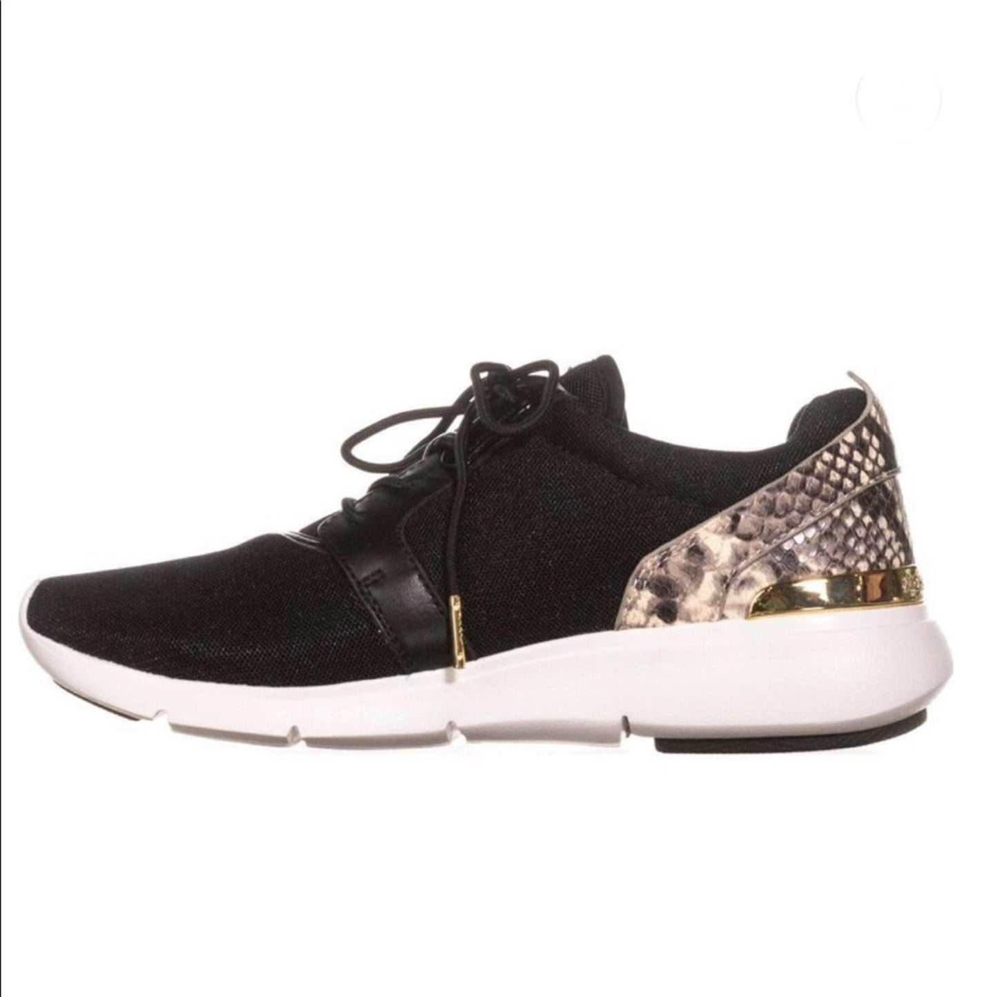 Michael Kors Sneakers Mesh & Leather, Black & White Women’s Size 11.0M