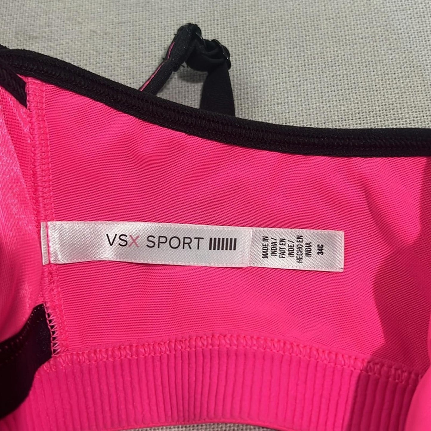 VSX Victoria’s Secret Sport Bra w/Front-Closure in Pink, Size 34C EXCELLENT!