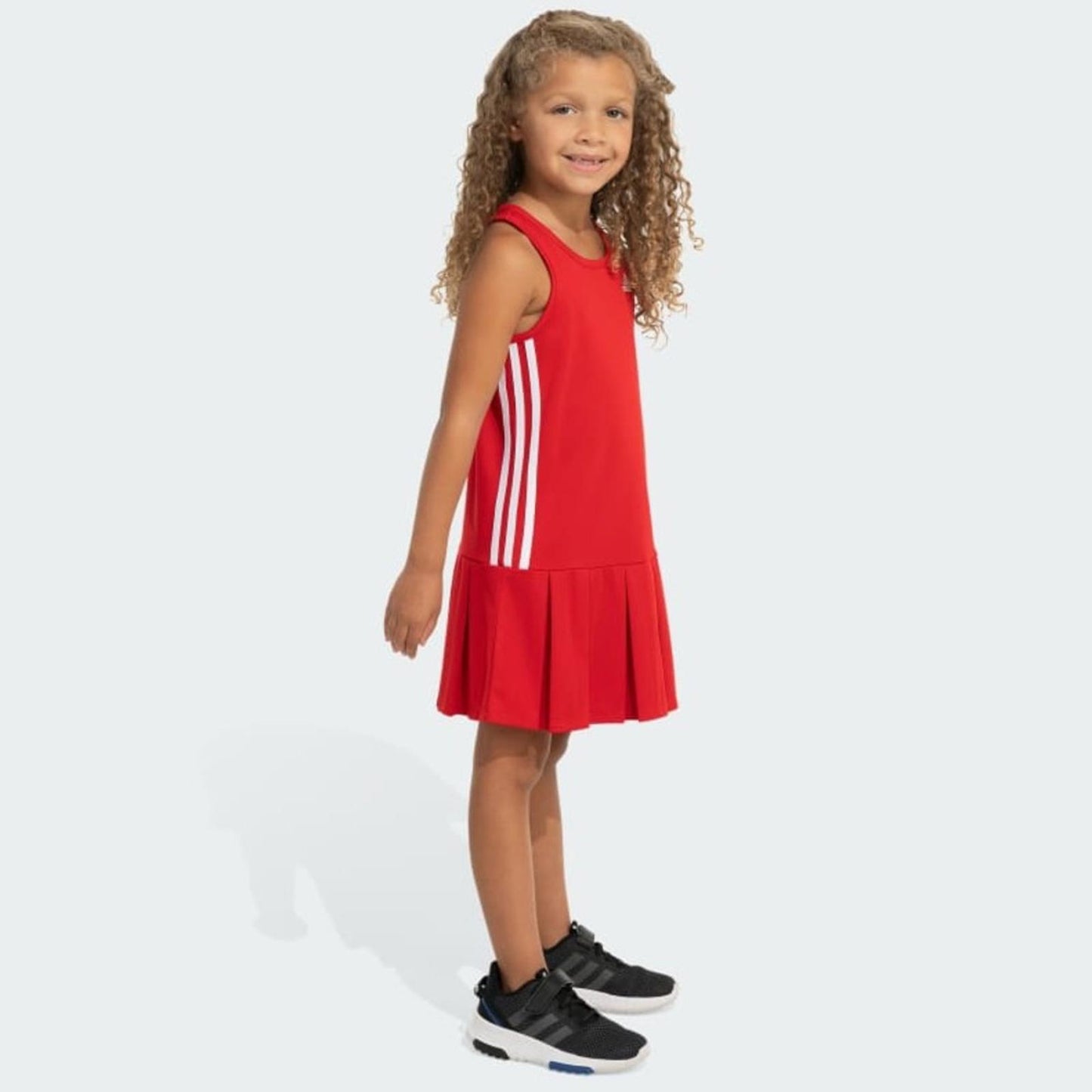 adidas Sleeveless Tennis Dress in Red, Little Girl’s Size 5 New w/Tag