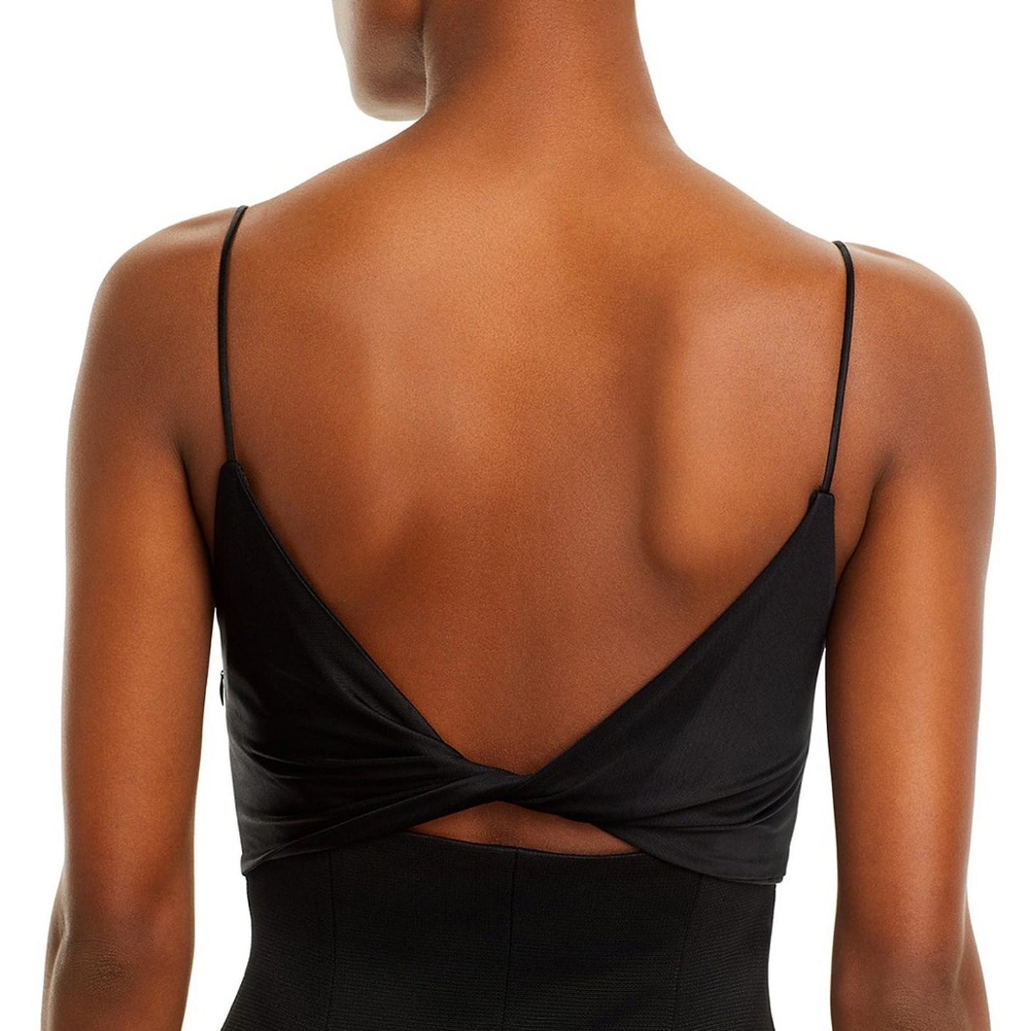 Galvan London Crystal Bustier Dress in Black Size US8 FR40 UK12 New w/tag $1,895