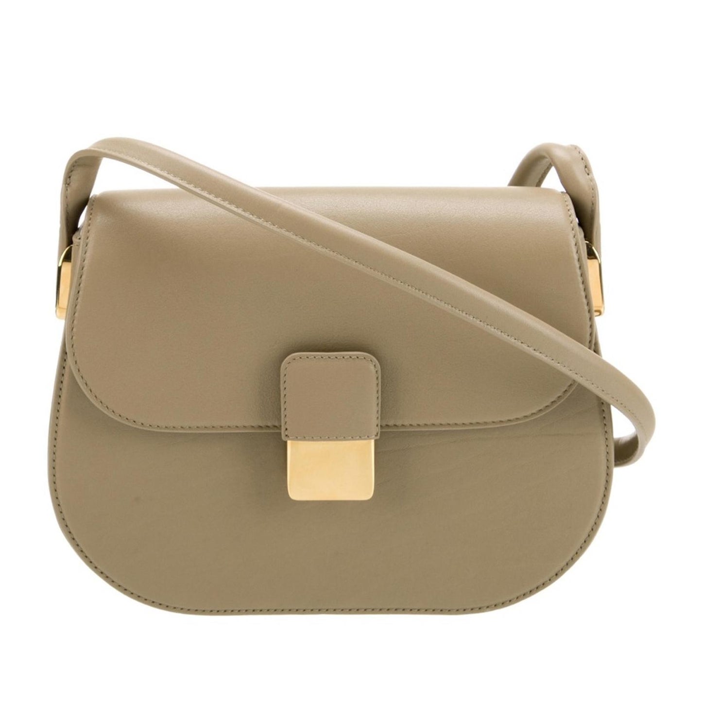Bottega Veneta Desiree Crossbody Bag in Taupe Leather w/Dust Bag #R00197211S