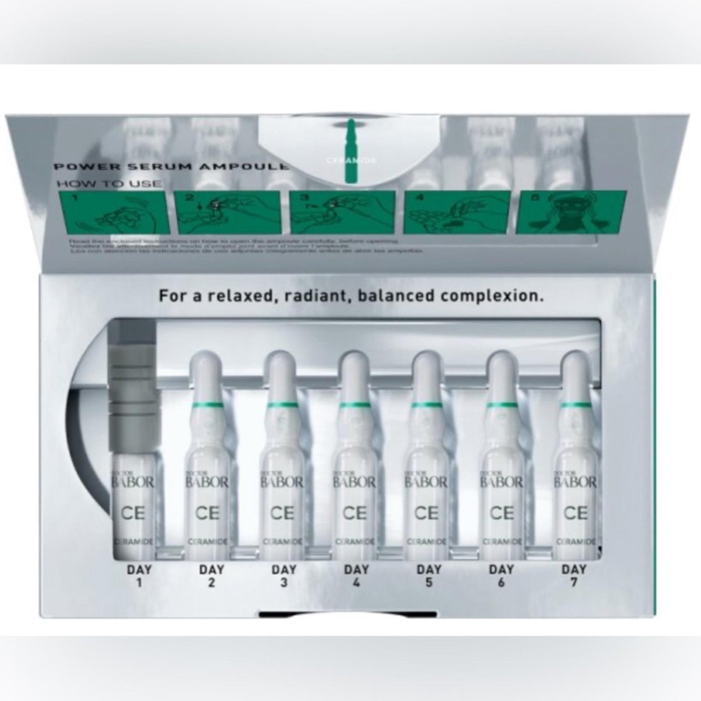 BABOR 7 Ceramide Power Serum Ampoules NEW in Box & Sealed