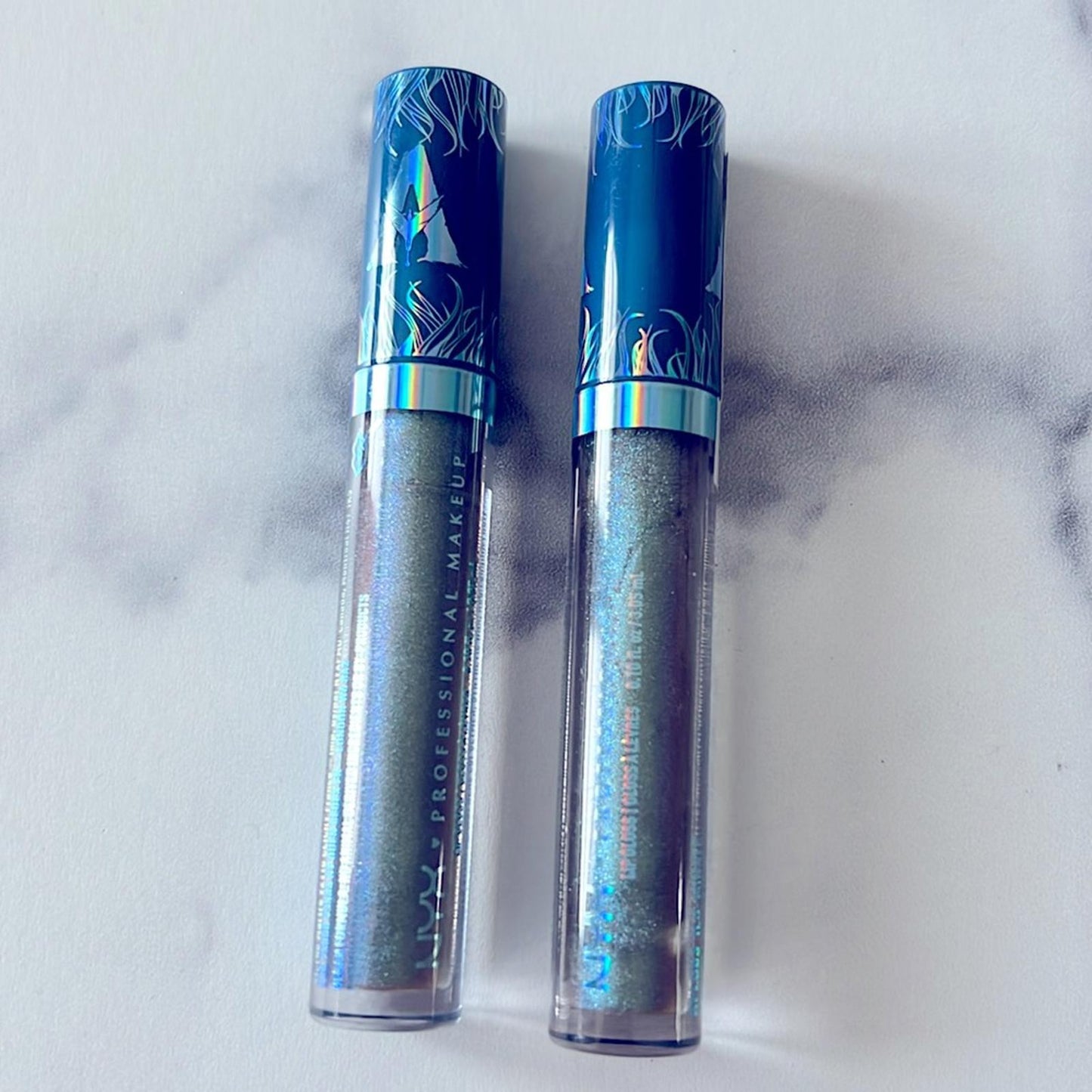 X2 NYX Makeup Avatar:The Way of Water Bioluminescent Lip Gloss ilu-minate