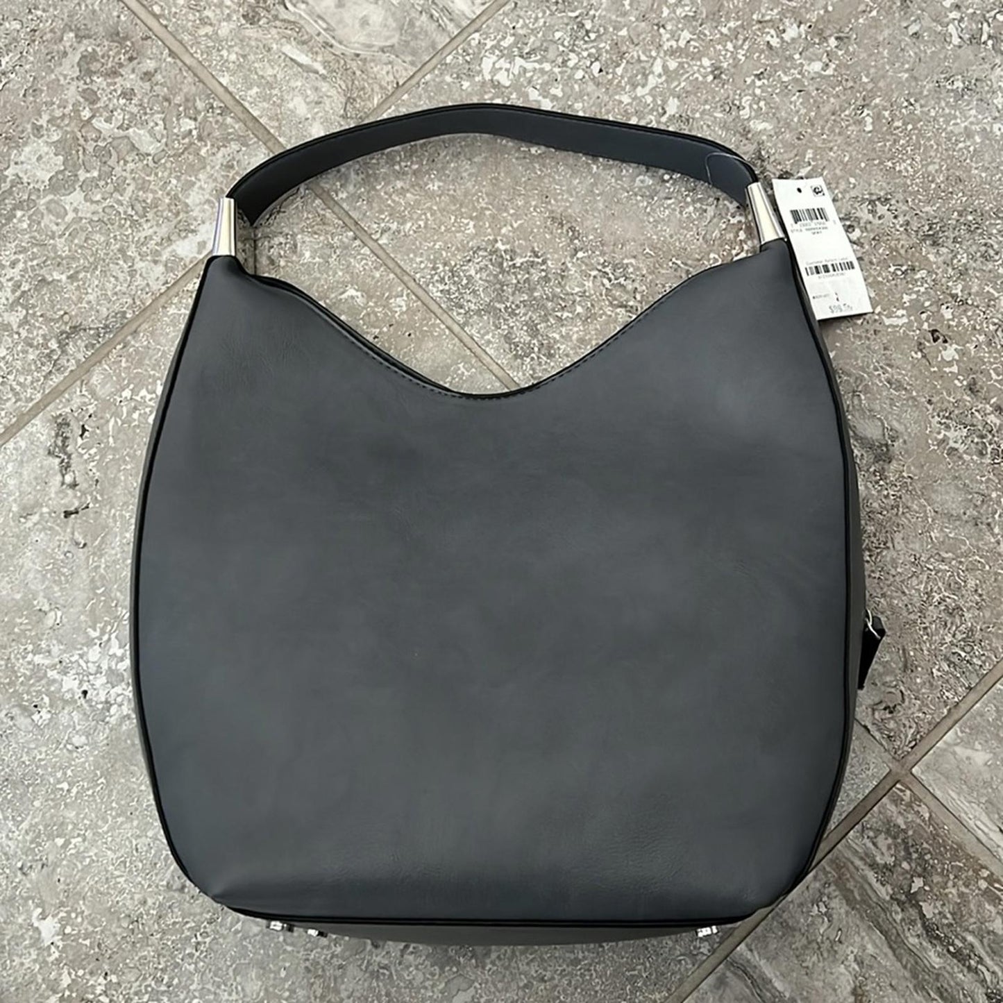 Alfani Bangle Hobo Bag in Gray, New w/Tag Retail $99.50