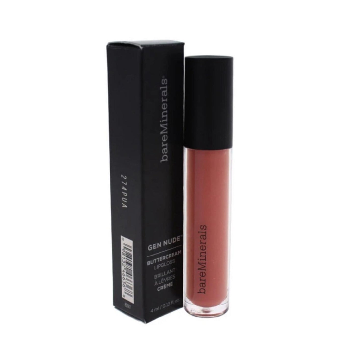 BareMinerals Gen Nude Buttercream Lip-Gloss, Heartbreaker 0.13 oz NEW