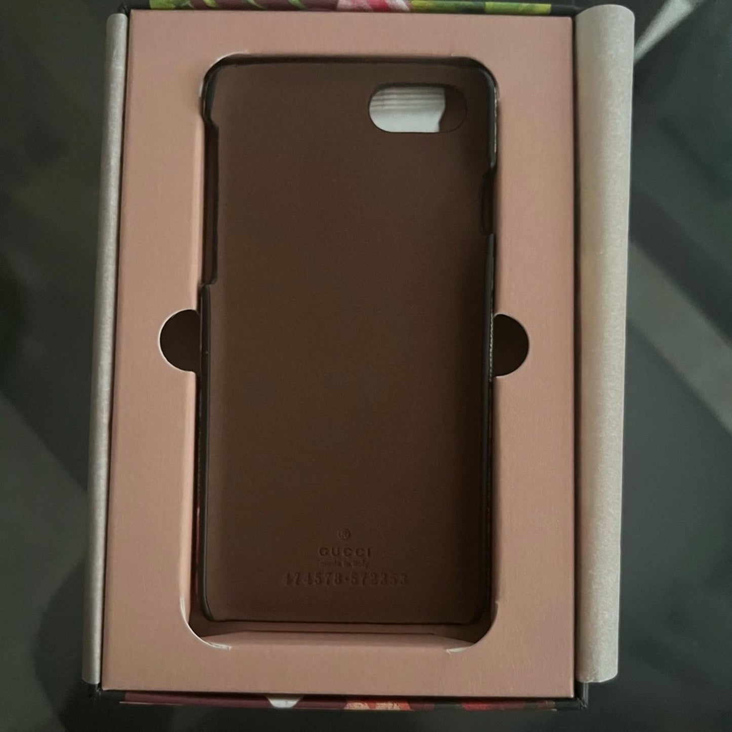 Gucci GG Blooms IPhone Case, New in Box Retail $325