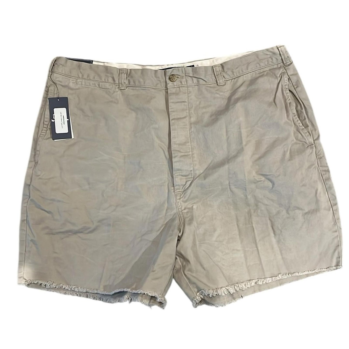 Polo Ralph Lauren 6” Burroughs Relaxed Fit Chino Shorts, Khaki Size 42 NEW $168