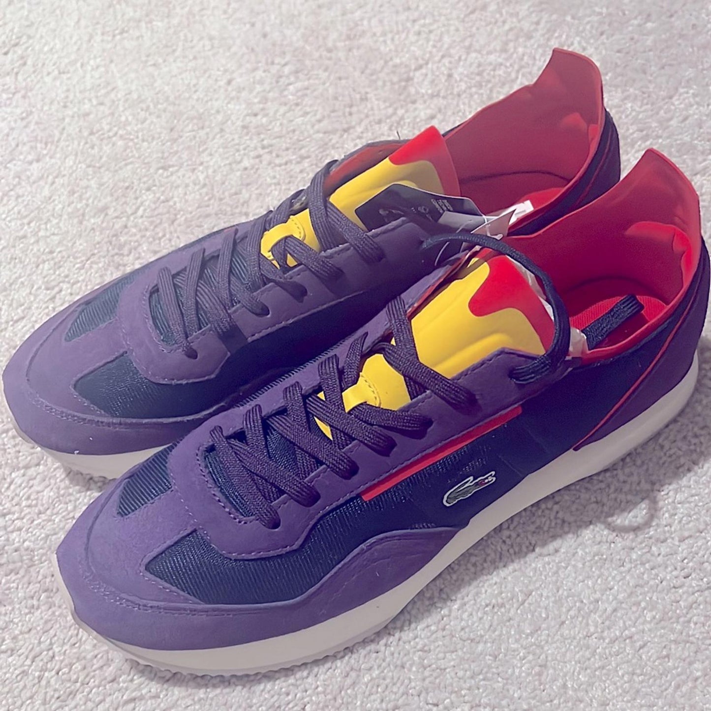 Lacoste Men's Match Break Textile Sneakers Size US13 UK12 New w/Tag Retail $130