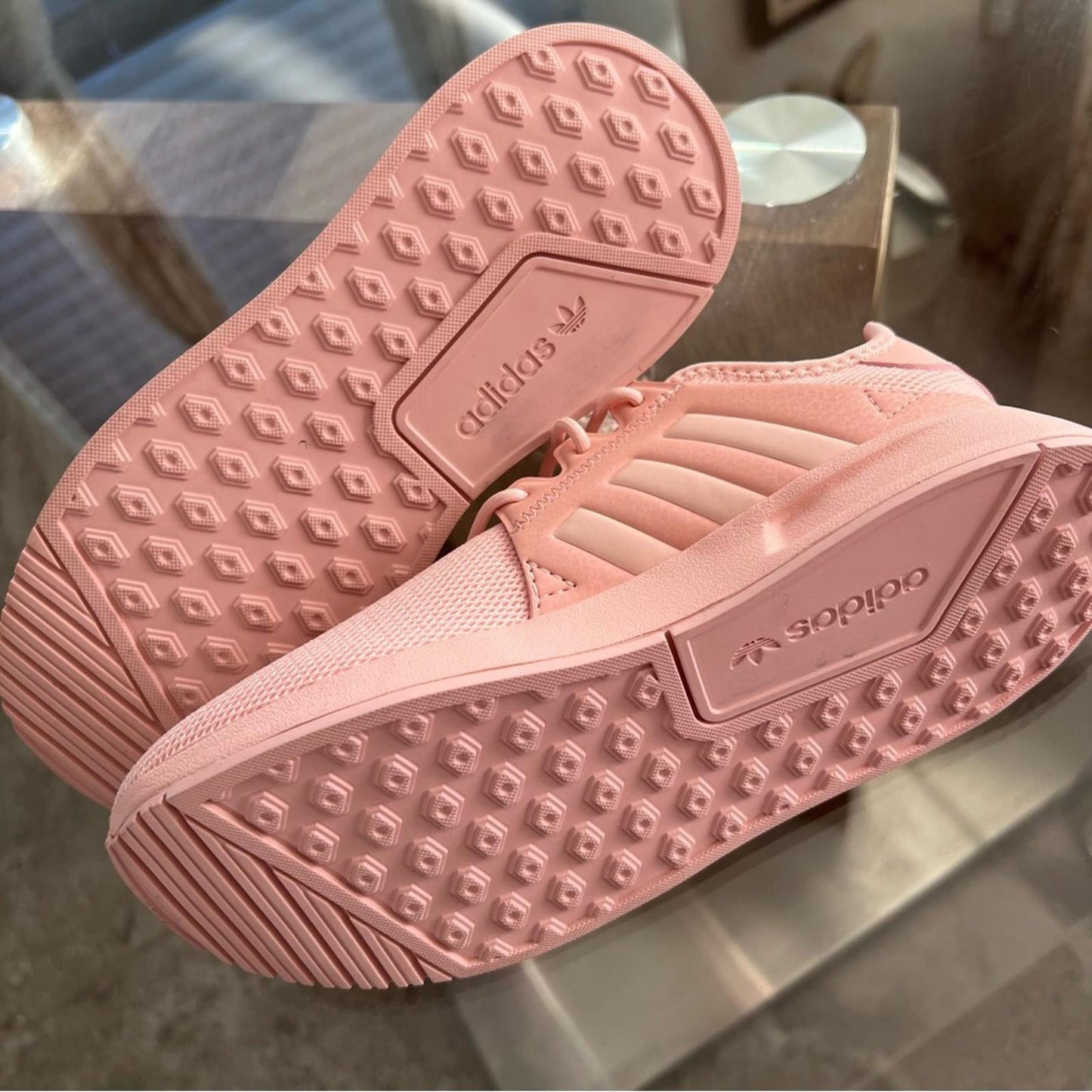 NEW Adidas X-PLR Lace-Up Sneakers in Icey Pink Size 3, NEW w/o Box