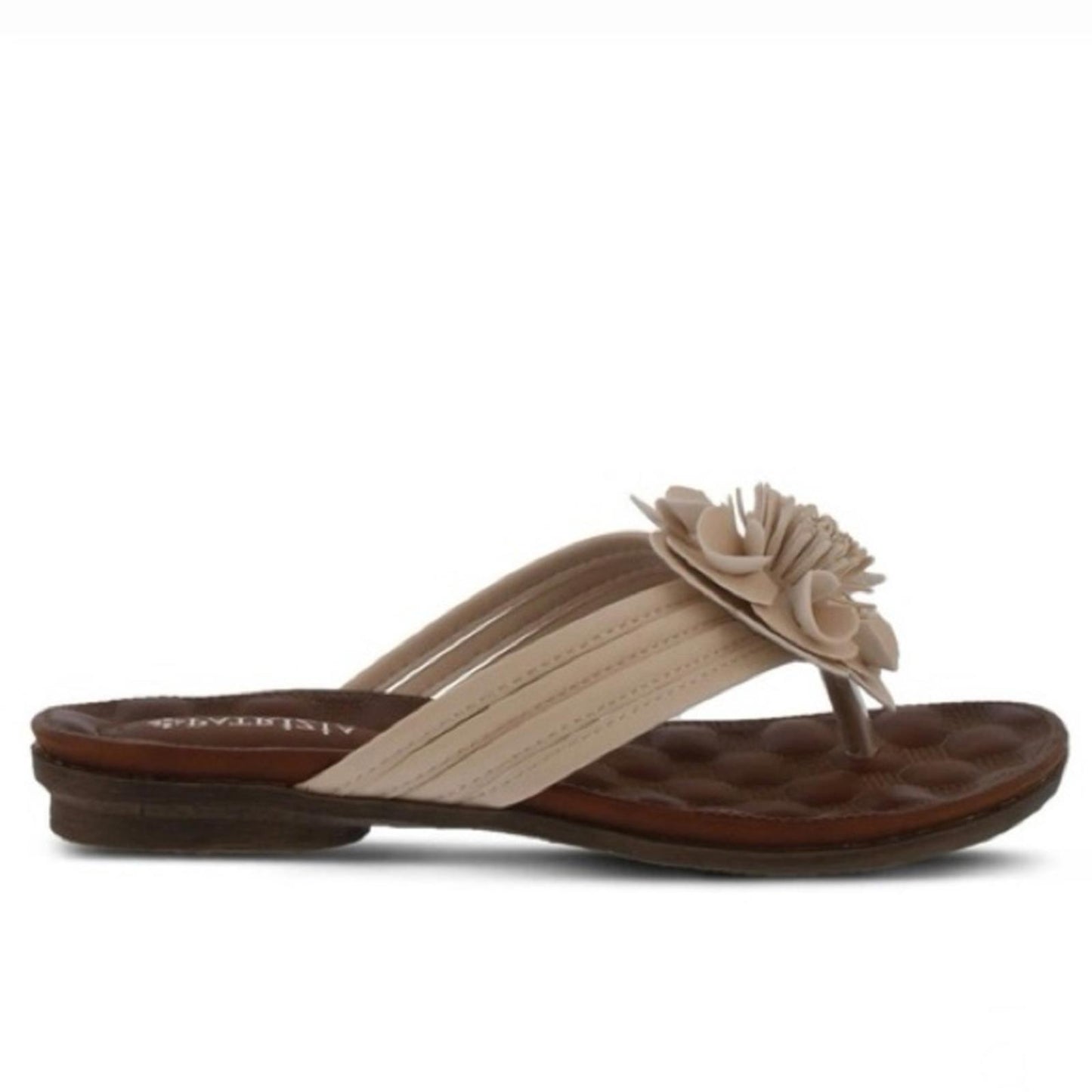 Patrizia Cattara Sandals in Beige/Brown Size 36 (5.5-6) New in Box