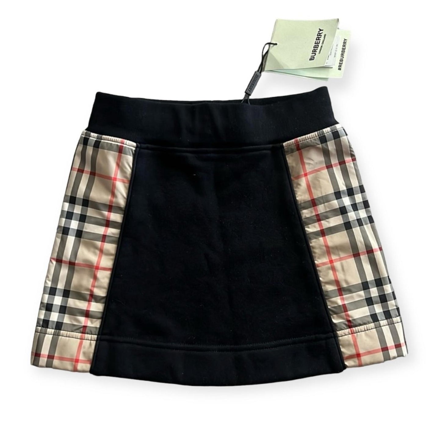 Burberry Nolen Skirt in Black, Size 10Y, New with Tag, Retail $380