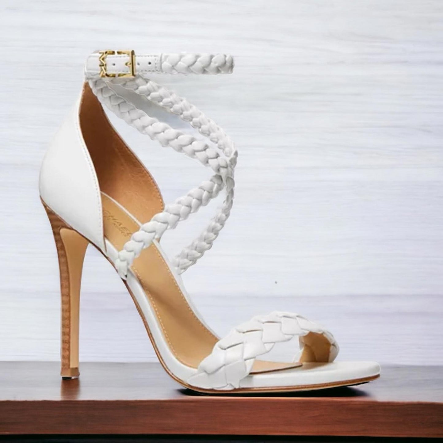 NEW Michael Kors Women's Astrid Wrapped High Heel Sandals, Size 11 New w/o Box