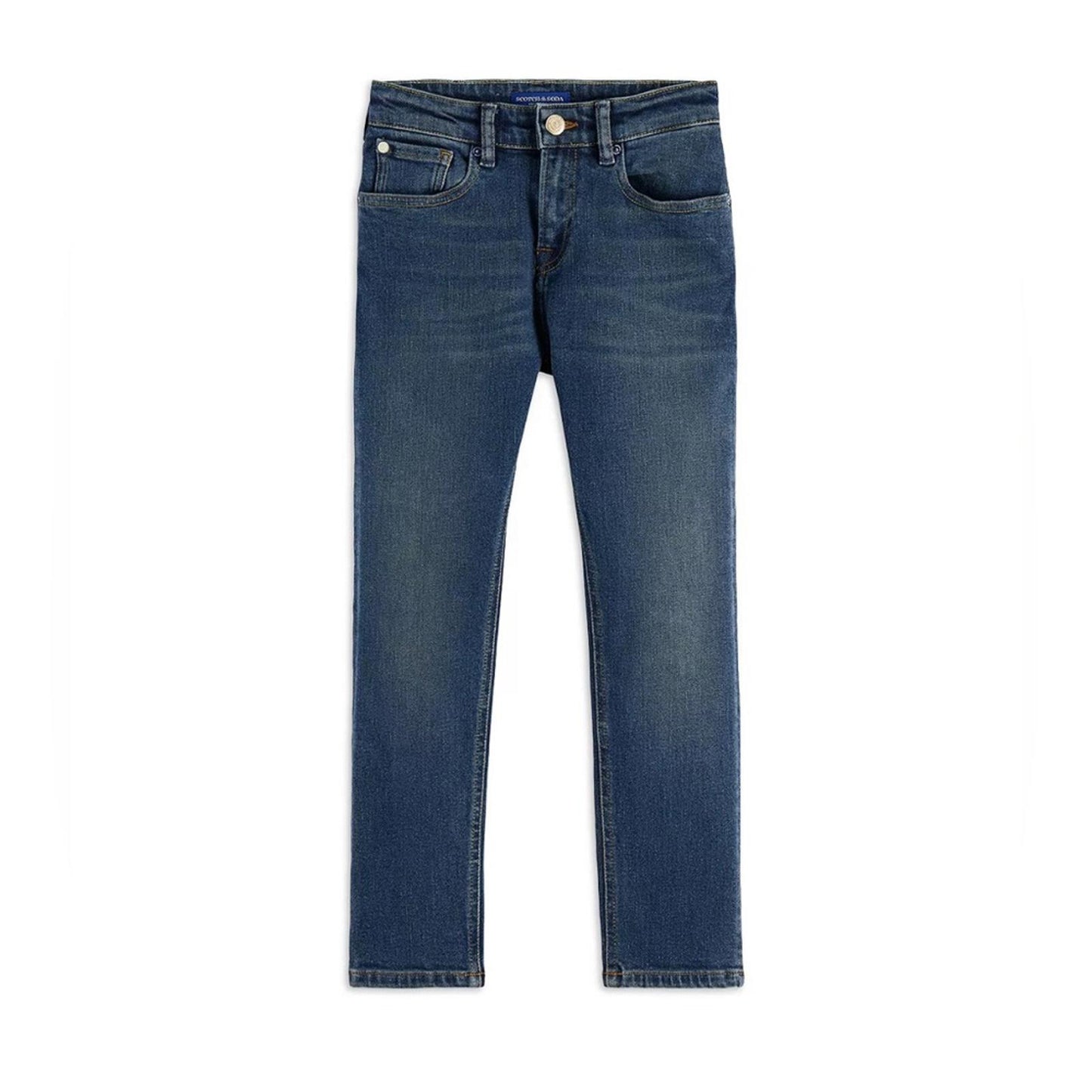 Scotch & Soda Boys' Dean Tapered Mid Rise Jeans - Big Kid Size 16, New w/Tag