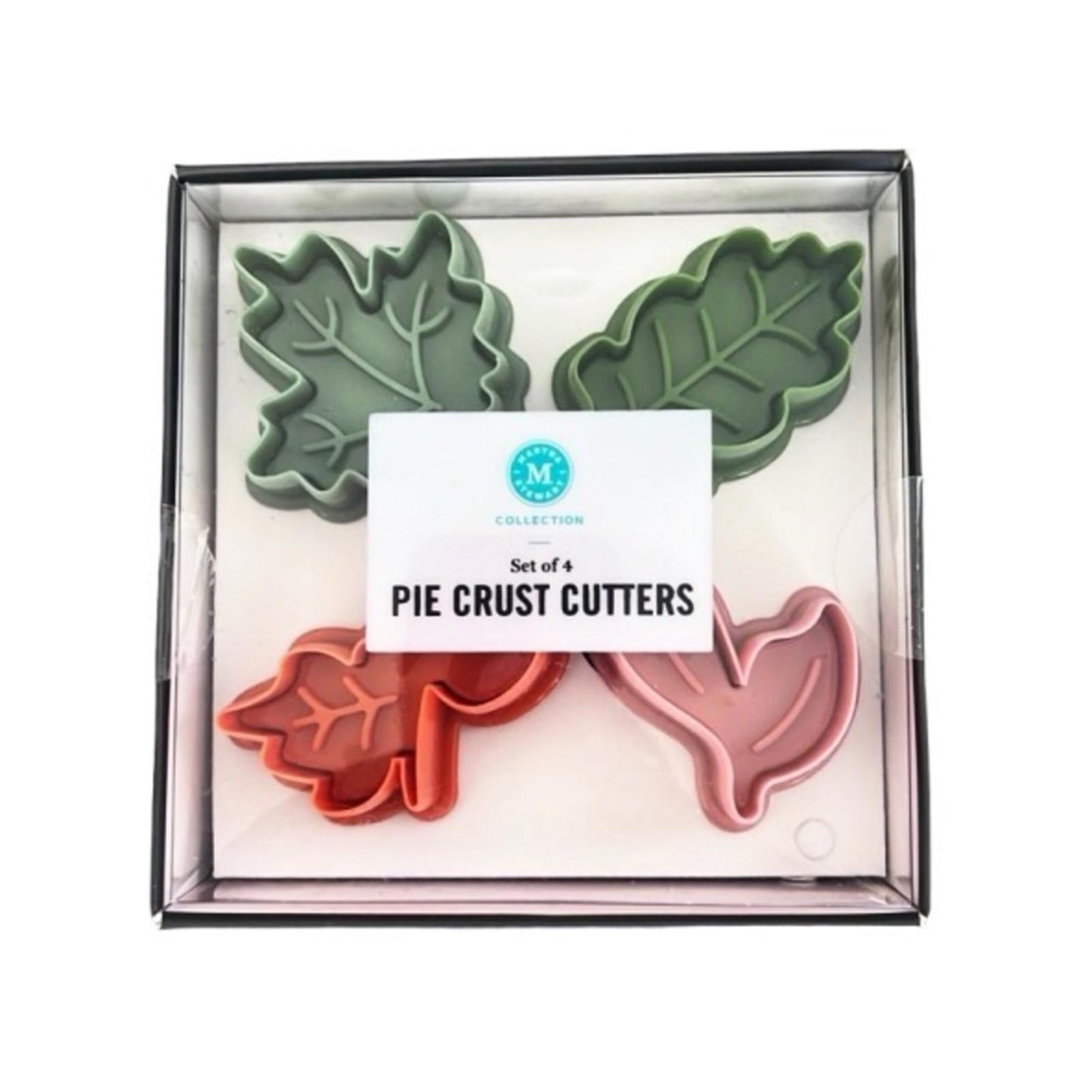 X2 Martha Stewart Set of 4 Pie Crust Cutters, New in Box