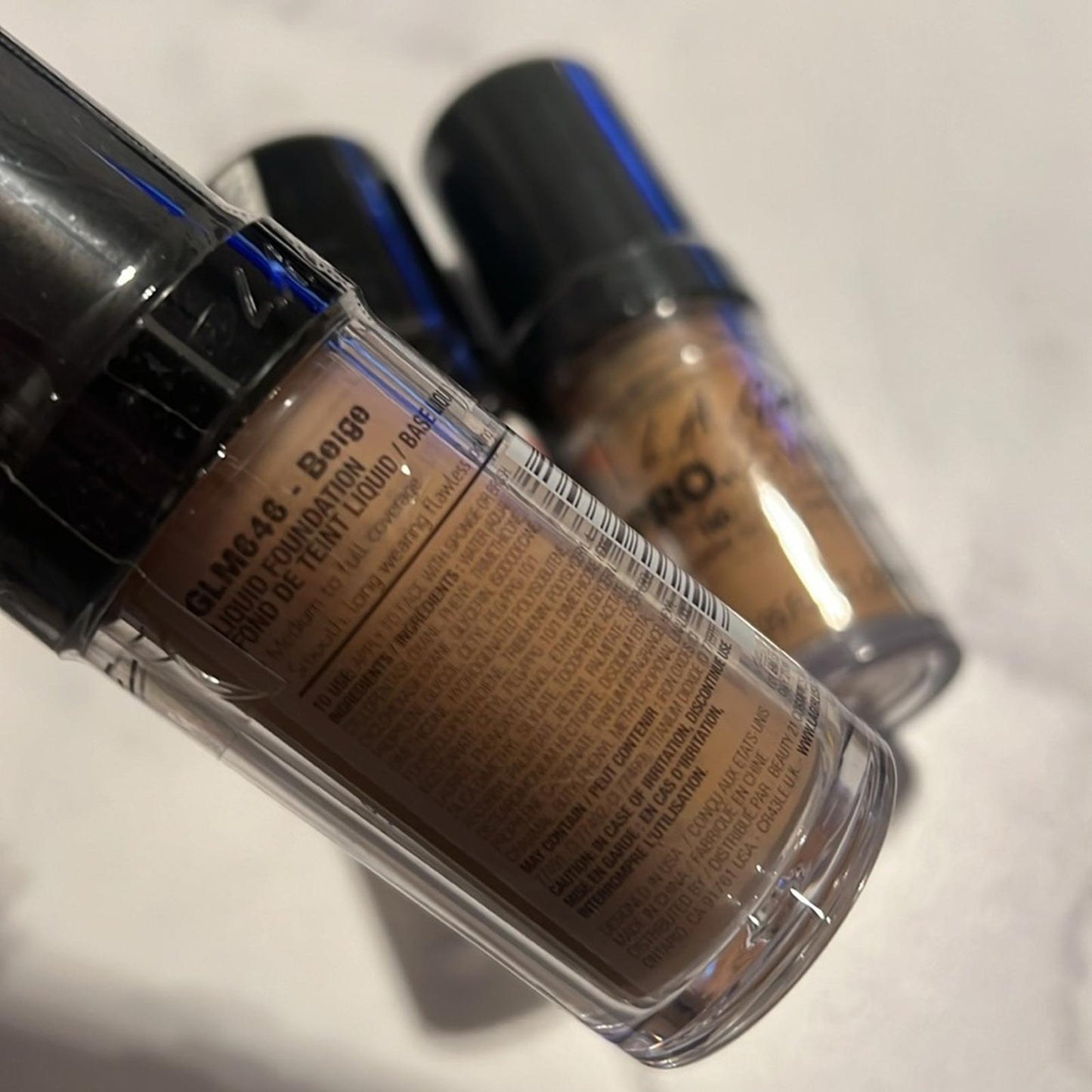 X3 L.A. Girl Beige PRO.coverage HD High-Def Long Wear Illuminating Foundation