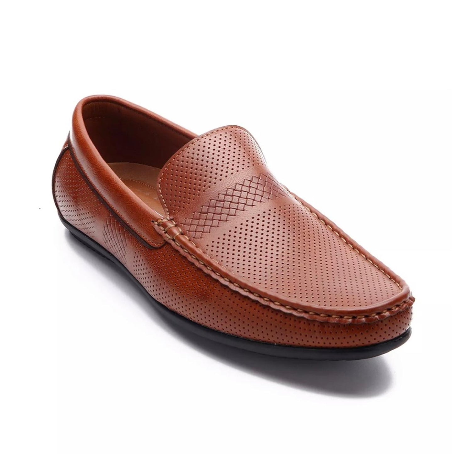 Aston Marc Men's Perforated Driving Shoes, Size US 10 M, EU 43 M New in Box