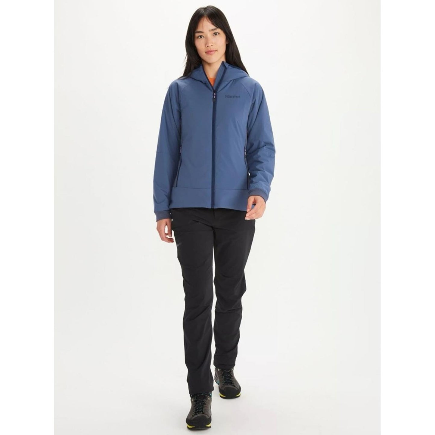 NEW Marmot Novus LT Hybrid Hooded Jacket, Blue Size M New w/Tag
