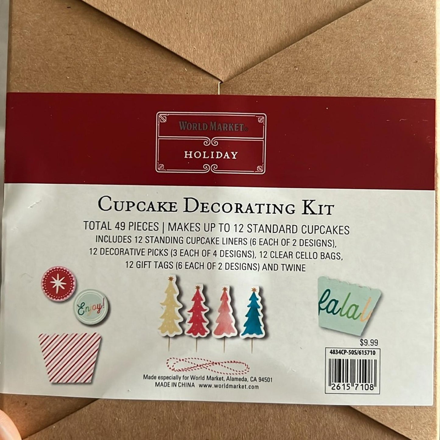 X2 (98 Pieces) Cupcake Decorating Kit, New