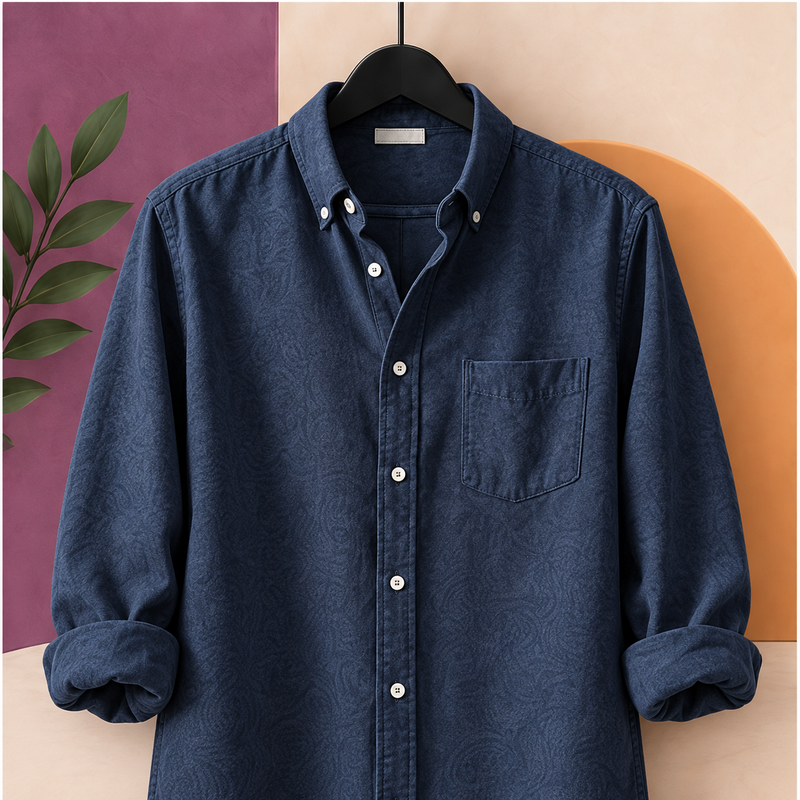 Men Shirts Casual Button Down collection