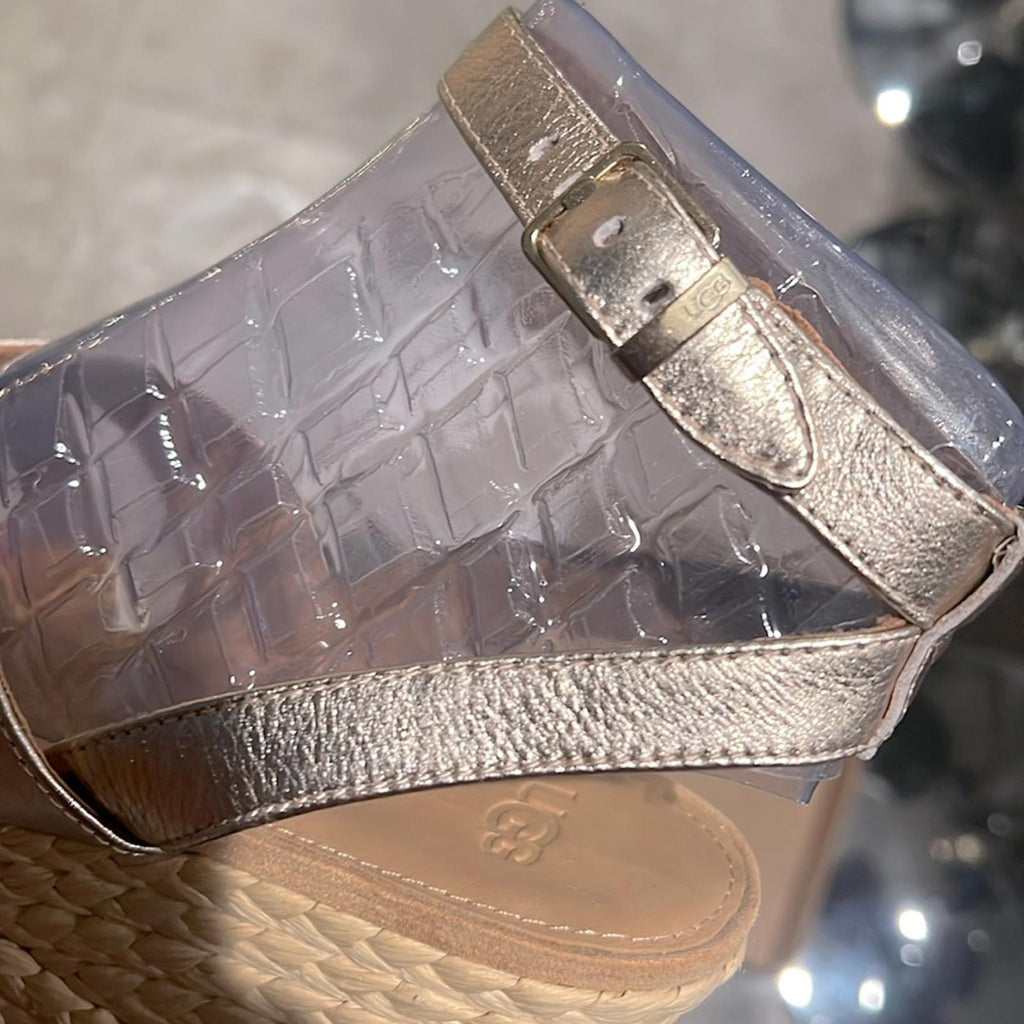 UGG Careena Platform Wedge Espadrille Sandals, Size 10 New in Box