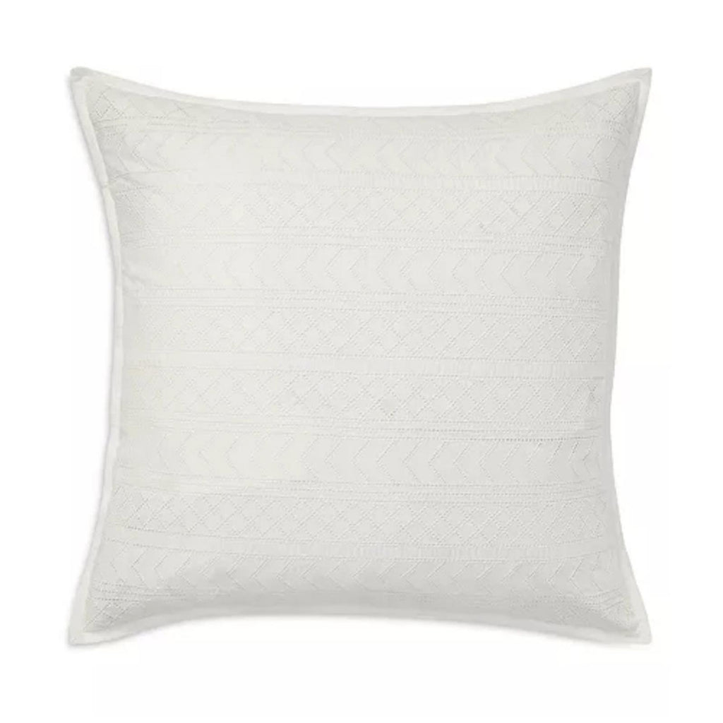 Lauren Ralph Lauren Willa Hemstitched Euro Sham in Cream, New w/Tag $135