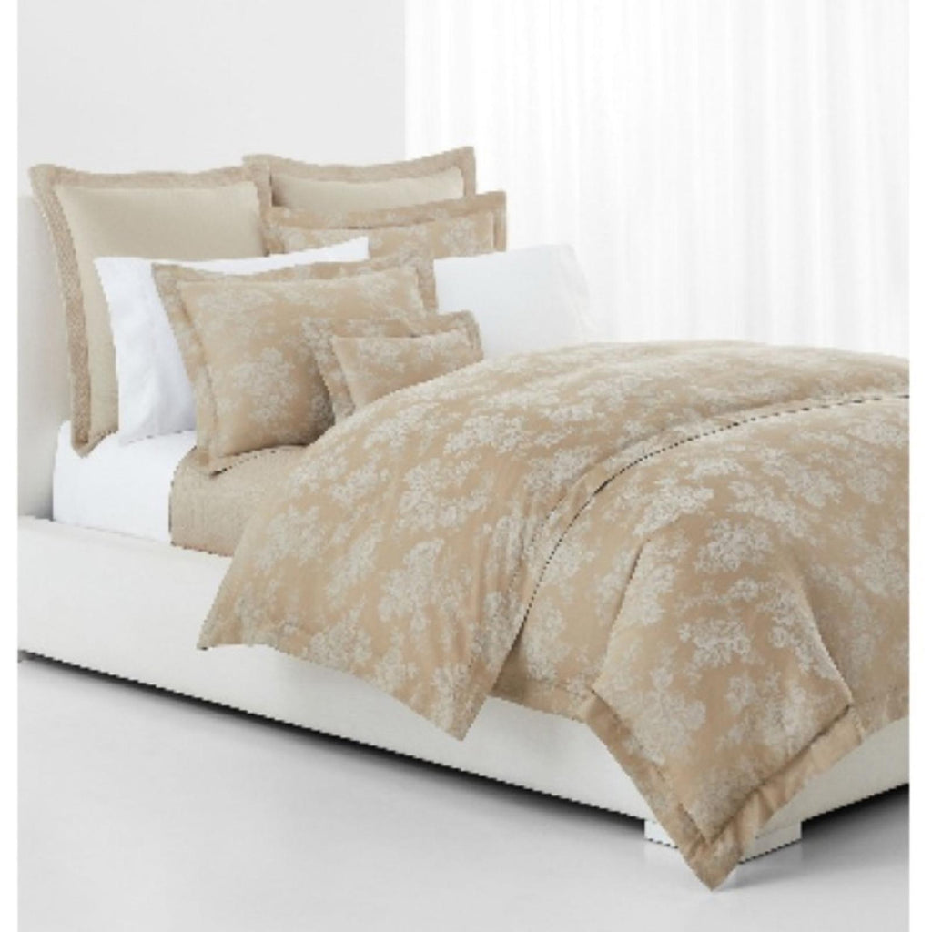 Lauren Ralph Lauren Mya Floral Duvet Cover in Pearl, NEW, Size Queen $430