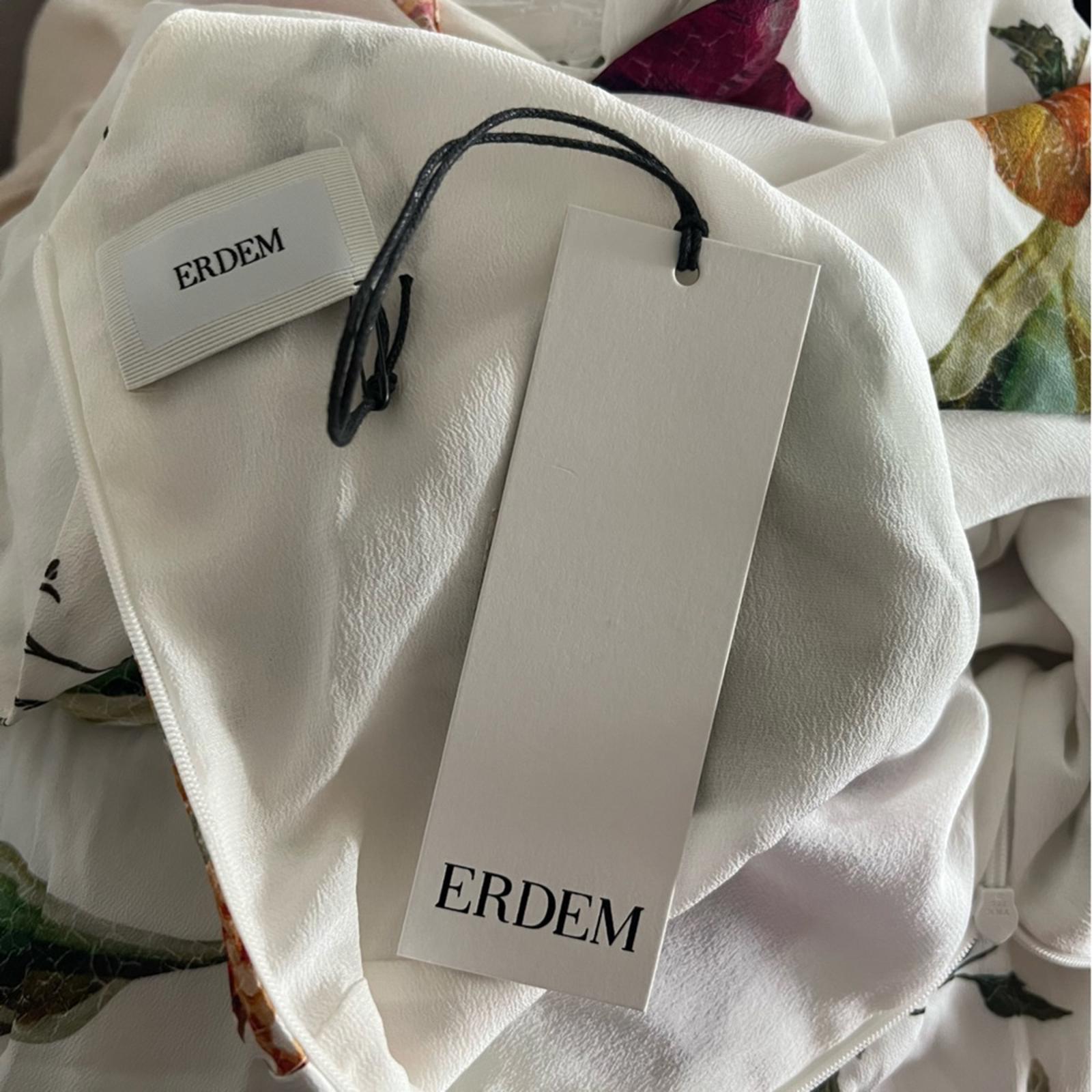 ERDEM Brealey Bouquet Pattern Fraser Dress Size US4 | UK8 New with Tag