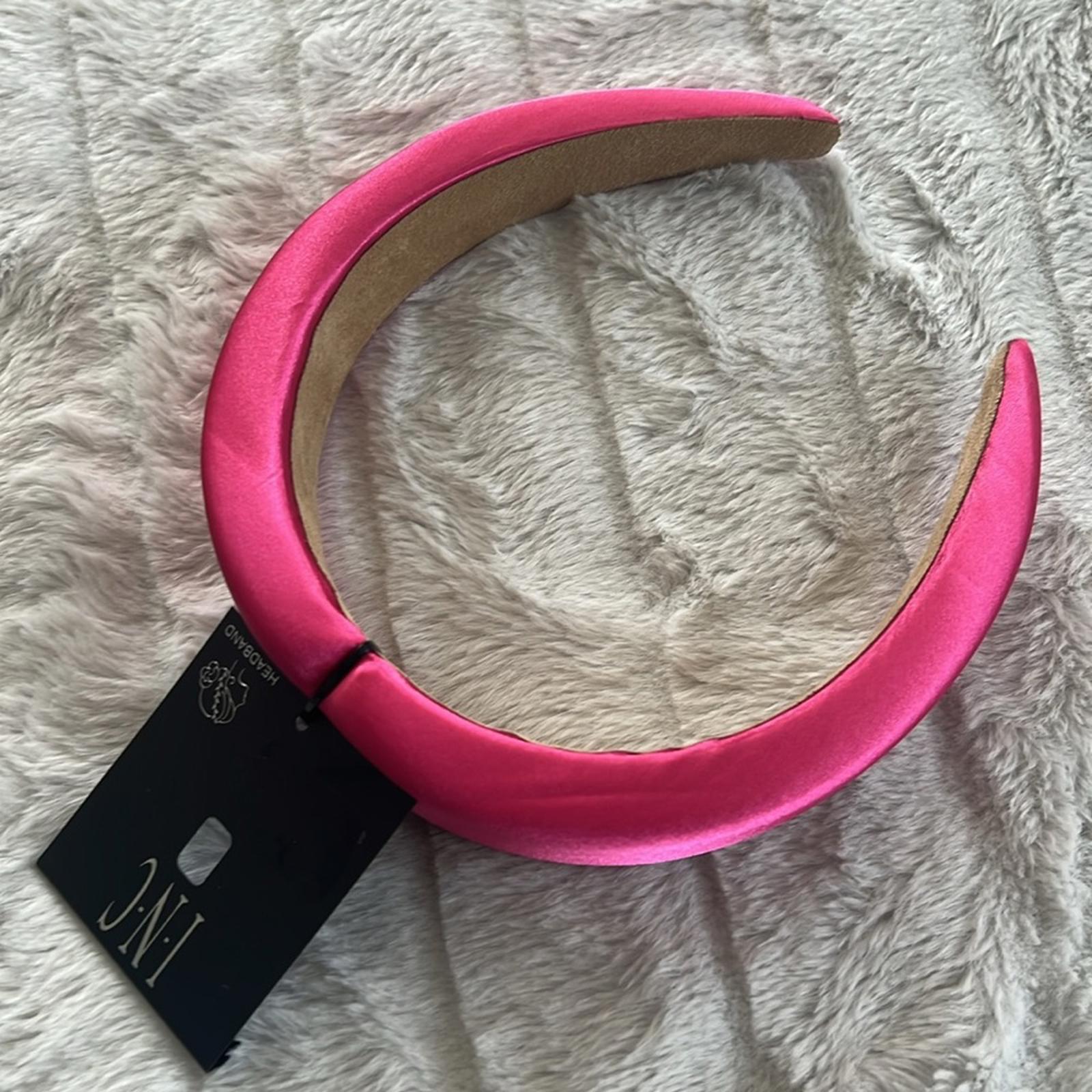 INC Pink Puff Headband New w/Tag Retail $22.50